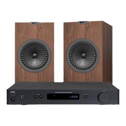 British Kef Q350 Bookshelf Box 6.5-inch Fever Hifi Audio Denon Nad Amplifier Audio Set High Power