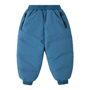 
[Three-defense] Dudu Home Children's Down Pants Boys' Pants Thickened Winter Style Girls Warm Pants Baby Winter Clothing