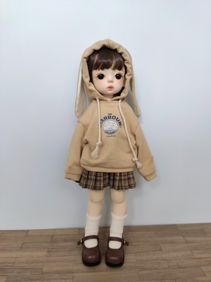 taobao agent BJD 6 -point Big Fish Body Dolls BJD sweater connected to the top 6 points, 1/6 YOSD doll clothes