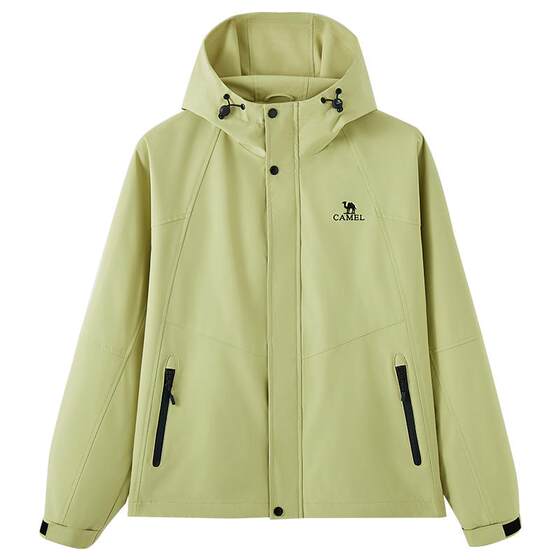 
Camel Mountain and Sea Jacket Spring and Autumn New Outdoor Hiking Clothing Windproof Casual Workwear Functional Jacket for Men