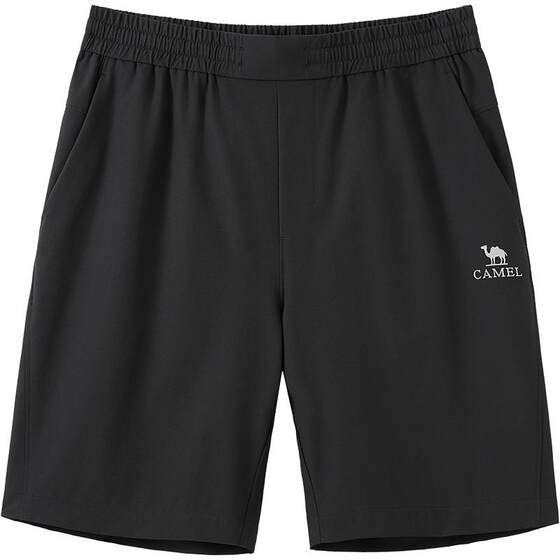 
Camel men's sports shorts men's 2026 summer loose straight high-elastic casual woven five-point shorts