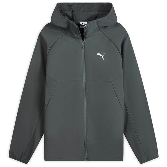 
Water-repellent thin gray casual jacket for men PUMA official new summer woven sports jacket 693544
