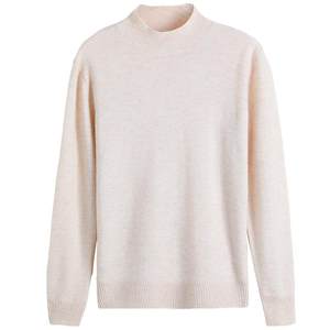 
Ordos City 100 pure wool sweater half turtleneck sweater for women in autumn and winter thick cashmere base shirt