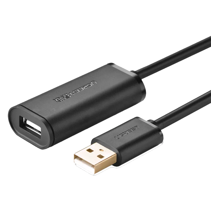 綠聯USB訊號放大延長線usb公對母連接線USB2.0數據線電腦usb高速延長線 