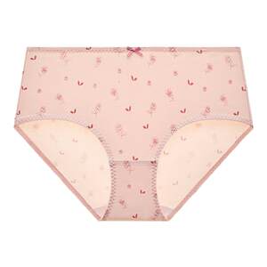 
Lanzhuoli shopping mall same style underwear women's 7A grade antibacterial pure cotton bottom crotch mid-low waist boxer briefs comfortable printed shorts