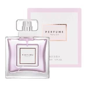 MINISO/Minso Pretty Girl Perfume 50ml Lady's Long-lasting Fresh Light Scent Female College Student Portable
