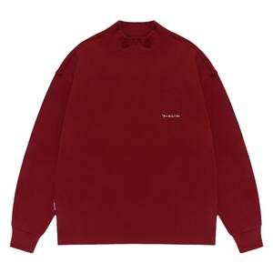 
BJHG reckless long-sleeved T-shirt men's winter heavyweight daily casual bottoming shirt American style inner top for women