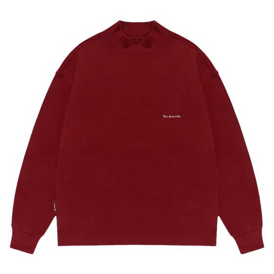 
BJHG reckless long-sleeved T-shirt men's winter heavyweight daily casual bottoming shirt American style inner top for women