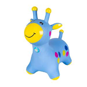 
Unicorn inflatable jumping horse for 3 to 6-year-old baby fawn jingle rocking horse seat toy children male New Year gift