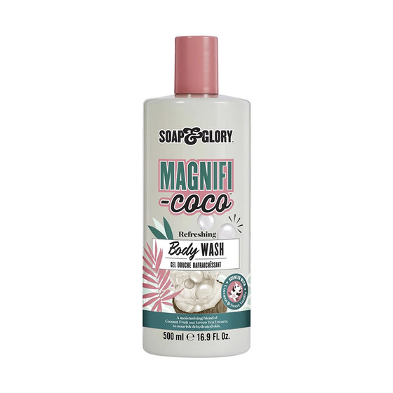 SoapGlory Sephora Gentle Coconut Milk Green Tea Fragrance Shower Gel 500ml Moisturizing and Refreshing and Fragrance
