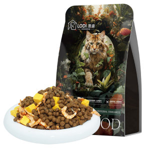 
LODI freeze-dried egg yolk krill three-pair full price fresh meat cat food into kitten food all stage general staple food raw bone meat