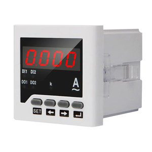 
Single-phase AC digital display ammeter 9999A programmable RS485 communication alarm 4-20mA transmit output
