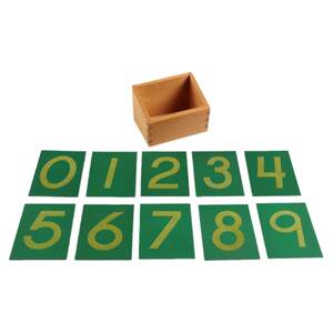 
Kemet International Edition Montessori Teaching Aids Sand Digital Board Monte Montessori Know 0-9 Mathematical Sand Touch