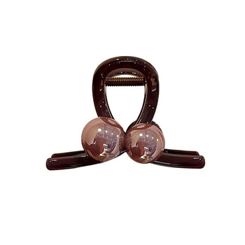 
Temperament retro pearl clip small hair volume low high-end feeling