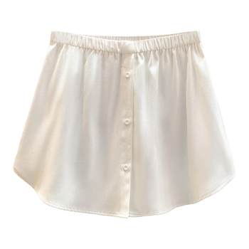 
Butt curtain fat mm plus size women's clothing layering artifact