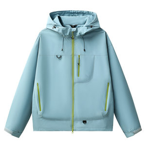 
Mountain style outdoor autumn and winter men and women couples hooded loose casual thickened quilted jacket cotton jacket jacket