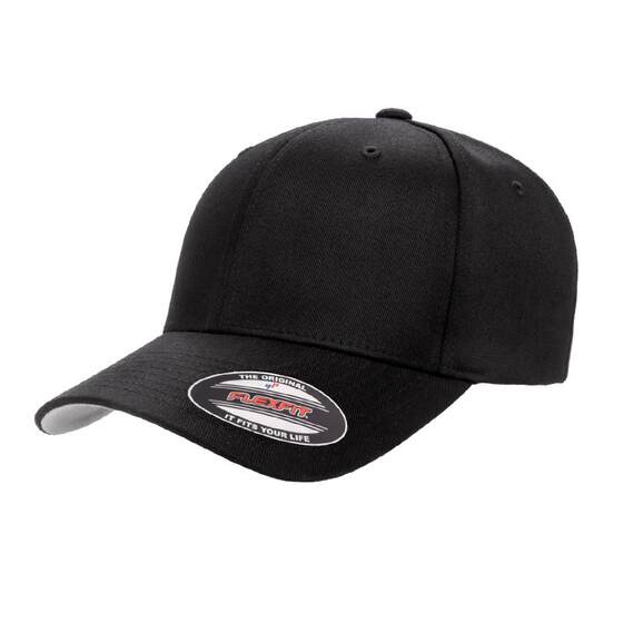 Flexfit American hard -top baseball hat Men and women tall full -closed large head enclosure team peaked hat sunscreen hat