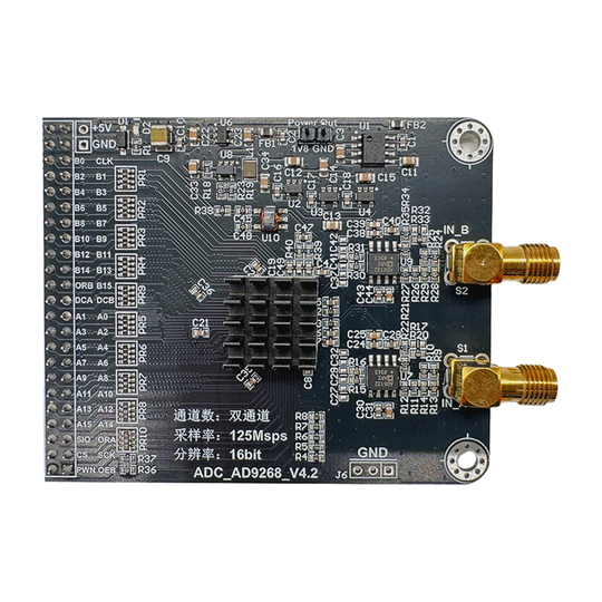 AD9268 High-Speed 16-Bit ADC Module - 125MSPS Analog-to-Digital ...