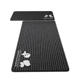 Kitchen Special Floor Mat Anti-slip Anti-dirty Anti-oil Can Be Wiped Wash-free Home Absorbent Mat Striped Entry Foot Mat