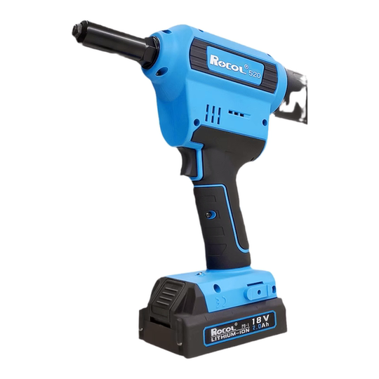 Rocol Electric Rivet Gun RL520 - Core-Pulling Stainless Steel Wire ...