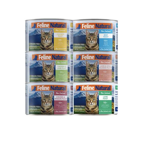 [Self-operated] K9Natural New Zealand full price cat staple food canned cat wet food hydrating nutrition 170g*6

