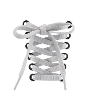 
Gray shoelaces for men and women flat round dunk sports basketball shoes aj1 Air Force One sneakers dad shoelace rope