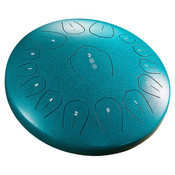 Ethereal Drum Beginner 15 Yinqian Valley Professional Level Store Official Flagship Children's Hand Dish Drum Brand Fan Color Musical Device