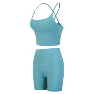 Paduo integrated yoga suit women's thin strap suspender sports underwear training top fitness vest bra new