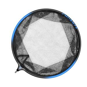 Sichuan carbon net head ultra-light titanium alloy competitive fish net bag glued fast drying anti-hanging large net bag
