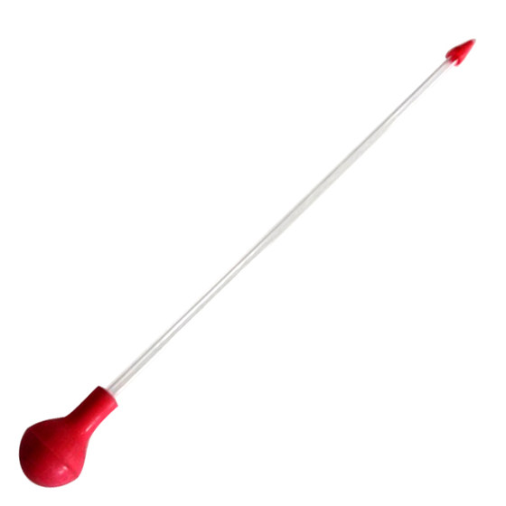 
Red starfish feeding tube aquarium saltwater fish tank acrylic coral food feeder tool extended long suction straw