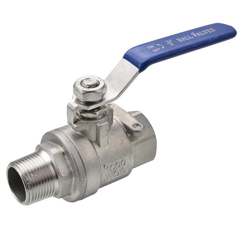 1/4 Zoll Kugelhahn Edelstahl - NPT Gewinde Für Wasser Luft Öl