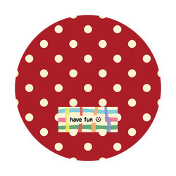 okay retro polka dot futon soft cushion ins living room non-slip removable and washable style tatami reading Korean chair cushion
