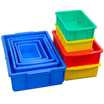 
Thickened plastic component box colorful material parts box