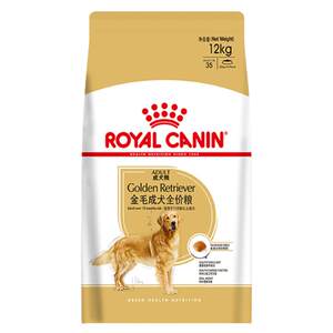 
[Self-operated] Royal Canin Golden Retriever Adult Dog Full Price Food Golden Retriever Special Hair Beauty Nutritional Staple Food GR25/12KG
