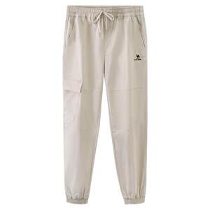 
Camel Fitness Sports Casual Pants Men's 2026 Spring Water-Repellent Couple Paratroopers Loose Outdoor Mountaineering Pants Women