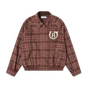 
JOYRICH American retro street trend tops pullover cardigan jackets men and women same style autumn and winter