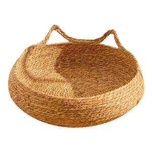 
Rattan cat nest, suitable for all seasons, summer cool nest, cat sleeping mat, woven cat scratching board, one-piece removable and washable cat supplies