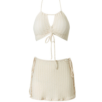 WESWIM women's halterneck spa split bikini swimsuit