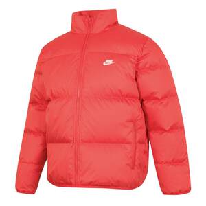 
Nike Sports Suit Men's 2026 Spring Red Stand Collar Down Jacket Jacket Plus Velvet Warm Pants Two-piece Set