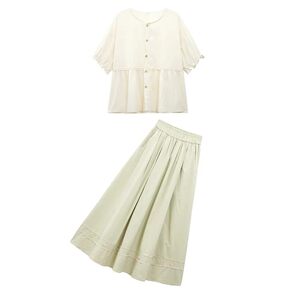
Jingqi Maternity Wear 2026 New Loose Pregnancy Maternity Skirt Top Women's Advanced Maternity Suit Maternity Skirt
