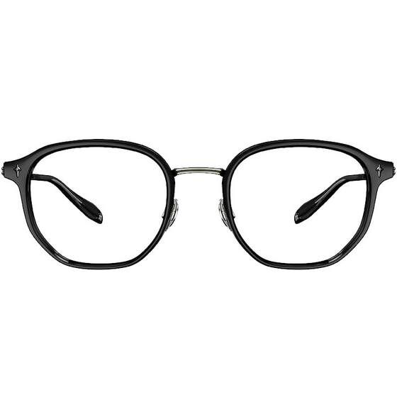 
Mosen glasses plain black frame women's myopia can be equipped with anti-blue light lens frame ultra-light optical lens MA6058