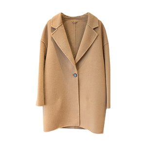 Off-season clearance! 5000+ double-sided wool coats on the cabinet, lazy and fashionable mid-length coat for women 2022 winter