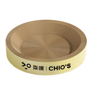 Round cat scratching board cat nest integrated insect-resistant wear-resistant, scratch-resistant, and cannot remove dust. Extra large corrugated cat claw basin cannot be scratched.