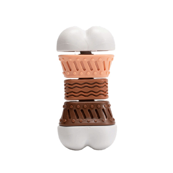 
chichipaws educational food leaking dog toy, sniffing pet, relieving boredom, grinding teeth, hiding food, removable and washable, self-stimulating energy