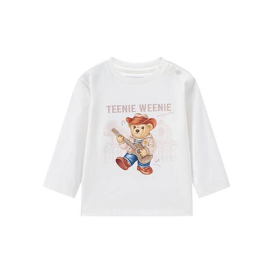 
TeenieWeenie Kids 25-year-old baby boy casual style cute printed long-sleeved T-shirt