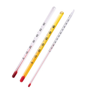 11/12/15/20 cm glass red mercury thermometer agricultural greenhouse fish tank temperature meter 0-50-100 degrees
