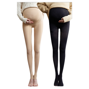
Maternity panties, silk stockings, leggings for outer wear in autumn and winter, velvet thickened bare legs artifact, abdominal support, adjustable pantyhose
