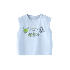 
Baby vest summer thin baby sleeveless top boy summer clothes girls base children pure cotton type a