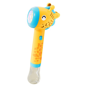 
2025 New Internet Celebrity Popular Giraffe Bubble Blowing Machine New Cartoon Children's Handheld Fully Automatic Bubble Gun Stick