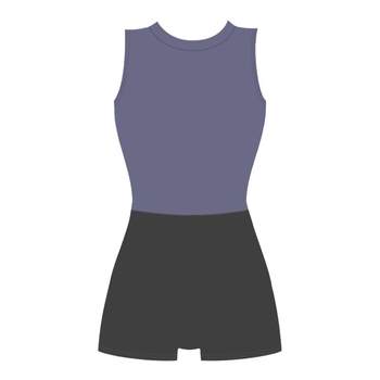 Pulassi swimsuit ladies flat -angle conservative conservative
